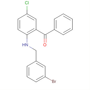 76354-07-9  Methanone, [2-[[(3-bromophenyl)methyl]amino]-5-chlorophenyl]phenyl-