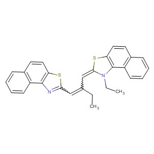 76379-36-7  Naphtho[1,2-d]thiazole,1-ethyl-1,2-dihydro-2-[2-(naphtho[1,2-d]thiazol-2-ylmethylene)butylidene]-