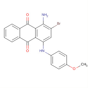 76382-24-6  9,10-Anthracenedione, 1-amino-2-bromo-4-[(4-methoxyphenyl)amino]-