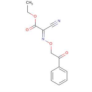 76390-53-9  Acetic acid, cyano[(2-oxo-2-phenylethoxy)imino]-, ethyl ester, (E)-