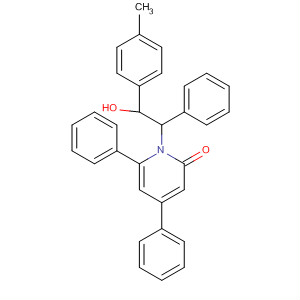 76436-07-2  2(1H)-Pyridinone,1-[2-hydroxy-2-(4-methylphenyl)-1-phenylethyl]-4,6-diphenyl-