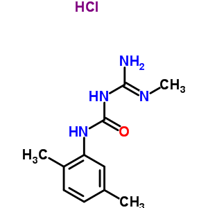 66871-62-3  1-(2,5-dimethylphenyl)-3-(methylcarbamimidoyl)urea hydrochloride