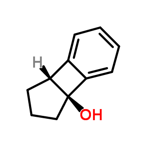 66934-76-7  (3aS,7bR)-1,2,3,7b-tetrahydro-3aH-cyclopenta[3,4]cyclobuta[1,2]benzen-3a-ol