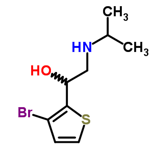 67226-96-4  1-(3-bromothiophen-2-yl)-2-[(1-methylethyl)amino]ethanol