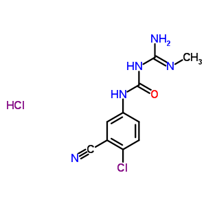 68656-50-8  1-(4-chloro-3-cyanophenyl)-3-(methylcarbamimidoyl)urea hydrochloride