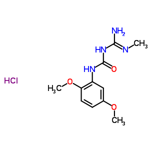 68656-51-9  1-(2,5-dimethoxyphenyl)-3-(methylcarbamimidoyl)urea hydrochloride