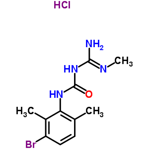 68656-60-0  1-(3-bromo-2,6-dimethylphenyl)-3-(methylcarbamimidoyl)urea hydrochloride