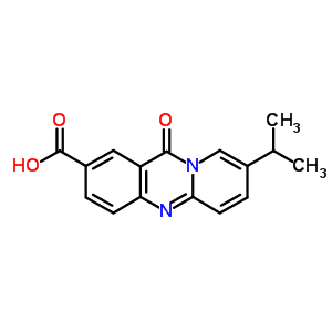 68700-95-8  8-(1-methylethyl)-11-oxo-11H-pyrido[2,1-b]quinazoline-2-carboxylic acid