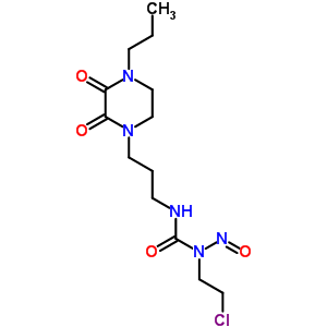 69000-91-5  1-(2-chloroethyl)-3-[3-(2,3-dioxo-4-propylpiperazin-1-yl)propyl]-1-nitrosourea