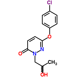 69024-94-8  6-(4-chlorophenoxy)-2-(2-hydroxypropyl)pyridazin-3(2H)-one