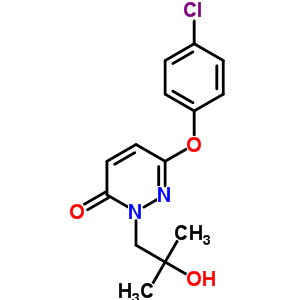 69024-99-3  6-(4-chlorophenoxy)-2-(2-hydroxy-2-methylpropyl)pyridazin-3(2H)-one