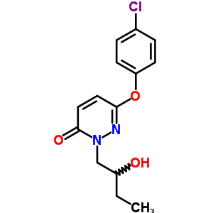 69025-04-3  6-(4-chlorophenoxy)-2-(2-hydroxybutyl)pyridazin-3(2H)-one