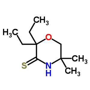 69226-08-0  2,2-dietil-5,5-dimetilmorfolina-3-tione