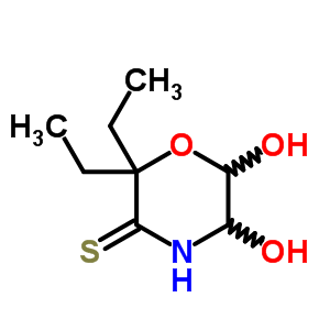 69226-09-1  2,2-diethyl-5,6-dihydroxymorfolin-3-thion