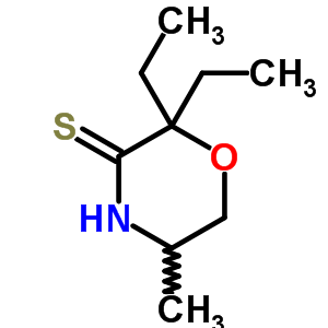 69226-10-4  2,2-diethyl-5-methylmorpholine-3-thione