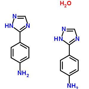 69226-79-5  bis[4-(1H-1,2,4-triazol-5-yl)aniline] hydrate