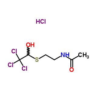 69352-77-8  N-{2-[(2,2,2-trichloro-1-hydroxyethyl)sulfanyl]ethyl}acetamide hydrochloride