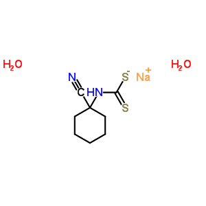 69352-85-8  sodium (1-cyanocyclohexyl)dithiocarbamate dihydrate
