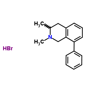 69381-62-0  2,3-dimethyl-8-phenyl-1,2,3,4-tetrahydroisoquinoline hydrobromide