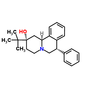 69663-48-5  (2S,7S,11bS)-2-tert-butyl-7-phenyl-1,3,4,6,7,11b-hexahydro-2H-pyrido[2,1-a]isoquinolin-2-ol