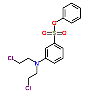 69884-95-3  phenyl 3-[bis(2-chloroethyl)amino]benzenesulfonate