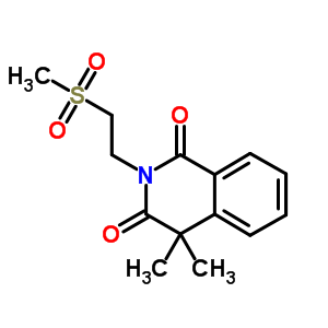 70007-65-7  4,4-dimethyl-2-[2-(methylsulfonyl)ethyl]isoquinoline-1,3(2H,4H)-dione