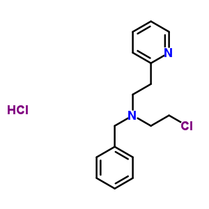 70145-93-6  N-benzyl-2-chloro-N-(2-pyridin-2-ylethyl)ethanamine hydrochloride