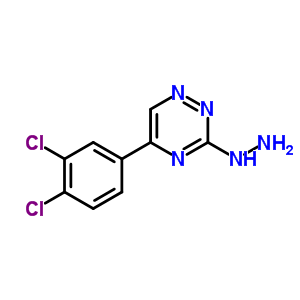 70551-74-5  5-(3,4-dichlorophenyl)-3-hydrazino-1,2,4-triazine