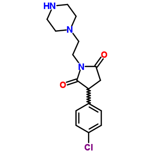 70796-21-3  3-(4-chlorophenyl)-1-(2-piperazin-1-ylethyl)pyrrolidine-2,5-dione