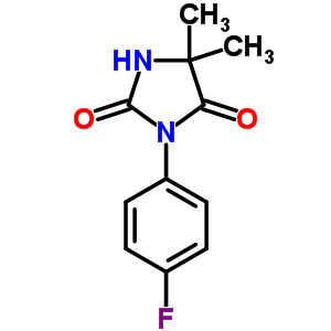 70974-19-5  3-(4-fluorophenyl)-5,5-dimethylimidazolidine-2,4-dione