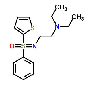 71257-59-5  N,N-diethyl-2-{[oxido(phenyl)thiophen-2-yl-lambda~4~-sulfanylidene]amino}ethanamine
