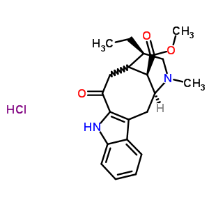 71339-14-5  methyl (16R,20beta)-3-oxo-19,20-dihydrovobasan-17-oate hydrochloride