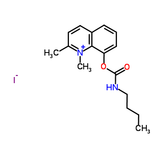 71350-02-2  8-[(butylcarbamoyl)oxy]-1,2-dimethylquinolinium iodide