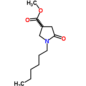 71548-53-3  methyl 1-hexyl-5-oxopyrrolidine-3-carboxylate