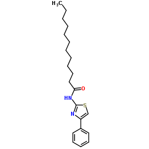 71576-02-8  N-(4-phenyl-1,3-thiazol-2-yl)dodecanamide