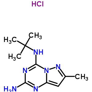 71680-76-7  N~4~-tert-butyl-7-methylpyrazolo[1,5-a][1,3,5]triazine-2,4-diamine hydrochloride