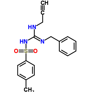 71795-21-6  N-[benzyl(prop-2-yn-1-yl)carbamimidoyl]-4-methylbenzenesulfonamide