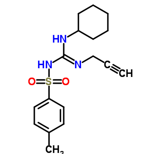 71795-22-7  N-[cyclohexyl(prop-2-yn-1-yl)carbamimidoyl]-4-methylbenzenesulfonamide