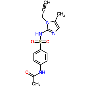71795-38-5  N-{4-[(5-methyl-1-prop-2-yn-1-yl-1H-imidazol-2-yl)sulfamoyl]phenyl}acetamide
