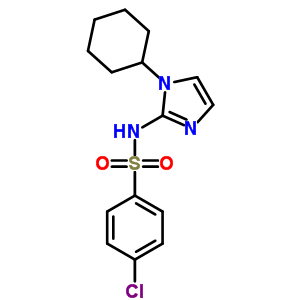 71795-43-2  4-chloro-N-(1-cyclohexyl-1H-imidazol-2-yl)benzenesulfonamide