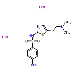 71933-40-9  4-amino-N-{5-[2-(dimethylamino)ethyl]-1,3-thiazol-2-yl}benzenesulfonamide dihydrochloride