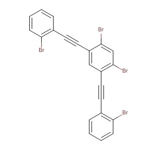 731857-31-1  Benzene, 1,5-dibromo-2,4-bis[(2-bromophenyl)ethynyl]-