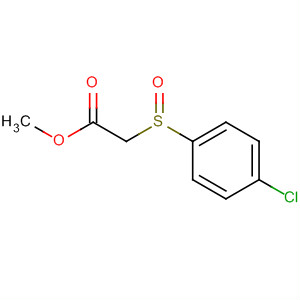 73281-90-0  Acetic acid, [(4-chlorophenyl)sulfinyl]-, methyl ester