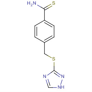 733044-83-2  Benzenecarbothioamide, 4-[(1H-1,2,4-triazol-3-ylthio)methyl]-