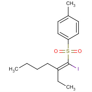 733774-89-5  Benzene, 1-[[(1E)-2-ethyl-1-iodo-1-hexenyl]sulfonyl]-4-methyl-
