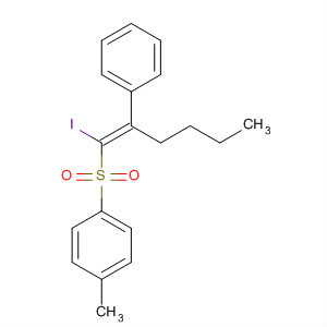 733774-91-9  Benzene, 1-[[(1Z)-1-iodo-2-phenyl-1-hexenyl]sulfonyl]-4-methyl-