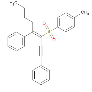 733775-06-9  Benzene,1-methyl-4-[[(1E)-2-phenyl-1-(phenylethynyl)-1-hexenyl]sulfonyl]-