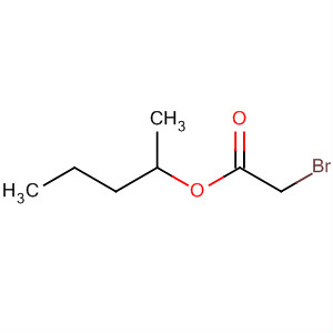 73448-66-5  Acetic acid, bromo-, 1-methylbutyl ester