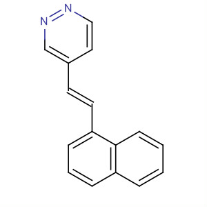 73476-96-7  Pyridazine, 4-[2-(1-naphthalenyl)ethenyl]-, (E)-