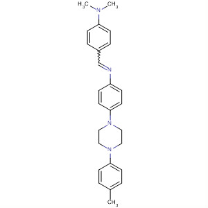 73518-50-0  Benzenamine,N,N-dimethyl-4-[[[4-[4-(4-methylphenyl)-1-piperazinyl]phenyl]imino]methyl]-